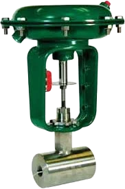 Baumann 24000SB 1" 316L Stainless Steel Barstock Control Valve, 3000 PSI.