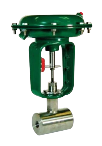 Baumann 24000SB 1" 316L Stainless Steel Barstock Control Valve, 3000 PSI.