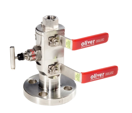 Oliver D Type Double Block & Bleed Valve – Flanged, Forged Duplex Body
