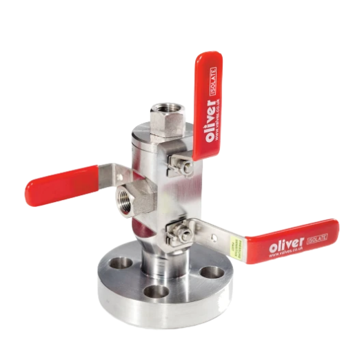 Oliver F Type Double Block & Bleed Valve – Flanged, Forged Duplex Body
