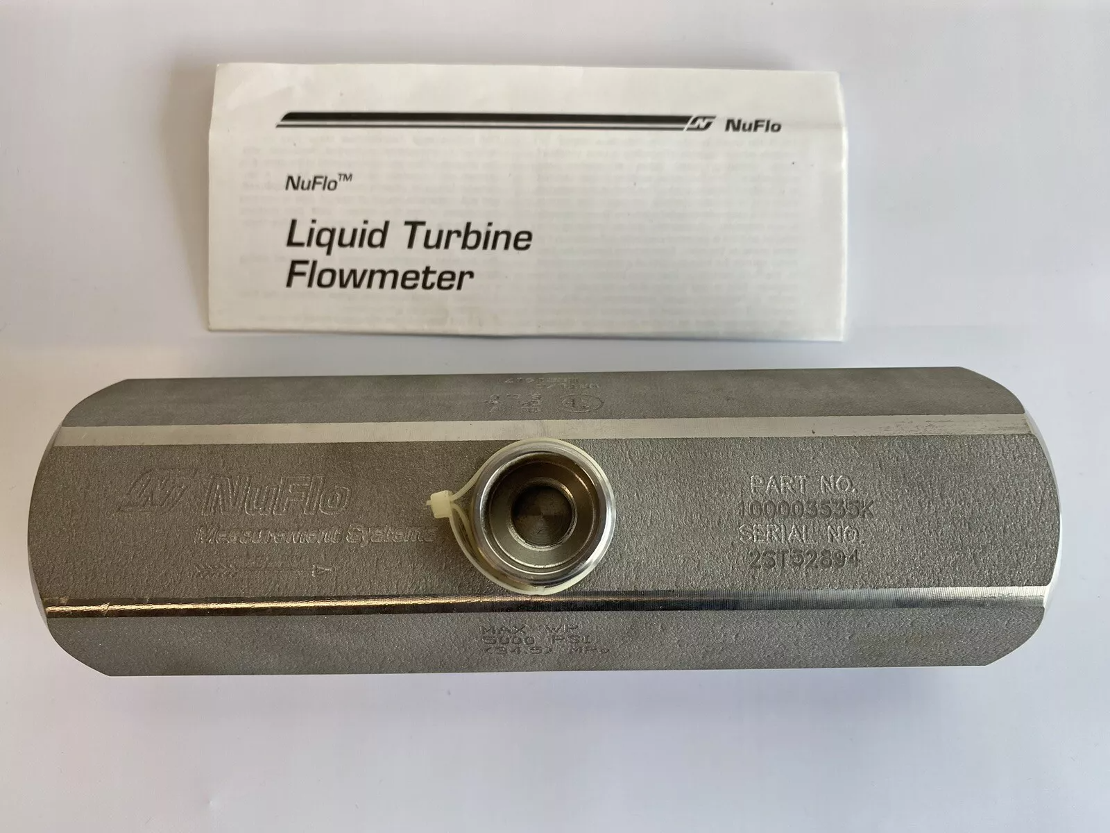 NuFlo 2-inch Liquid Turbine Flowmeter
