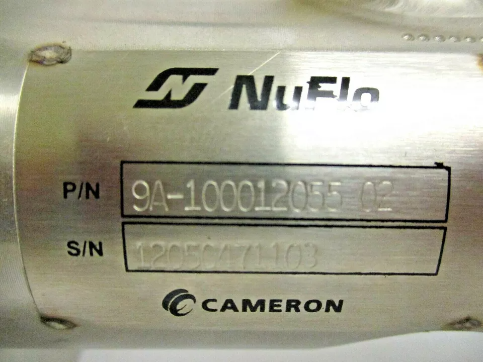 Cameron NuFlo Turbine Flow Meter 9A-100012055-02