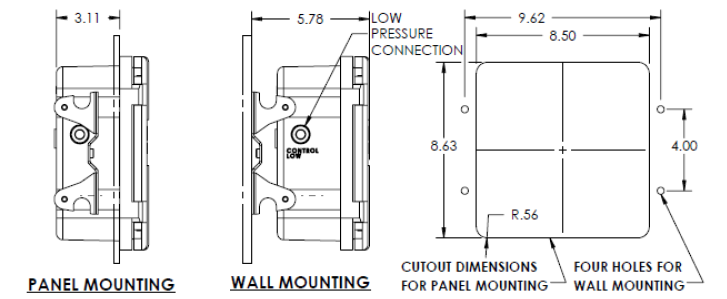 CVS 4150 / 4160 (and Low Emission) Pneumatic Pressure Controllers