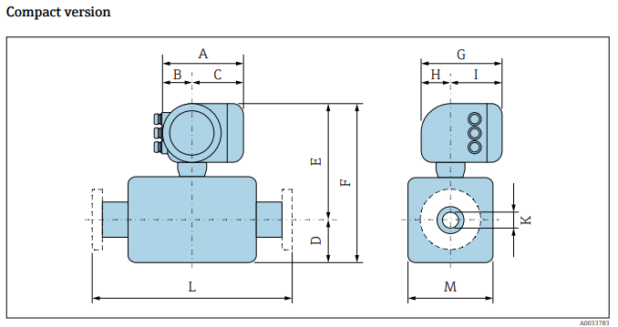 Endress+Hauser Proline Promag W 300 Electromagnetic Flowmeter