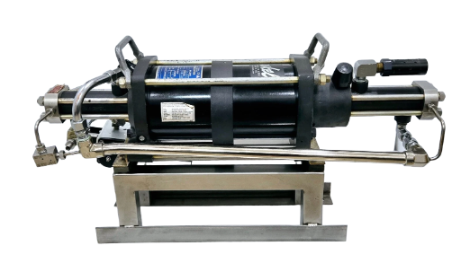 Haskel Model AGT-62/152 Air-Driven, Two-Stage Gas Booster