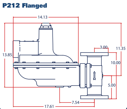 Belgas P212 Pressure Regulator