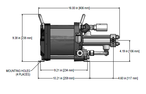 Haskel Model AGD-30 Air-Driven Gas Booster