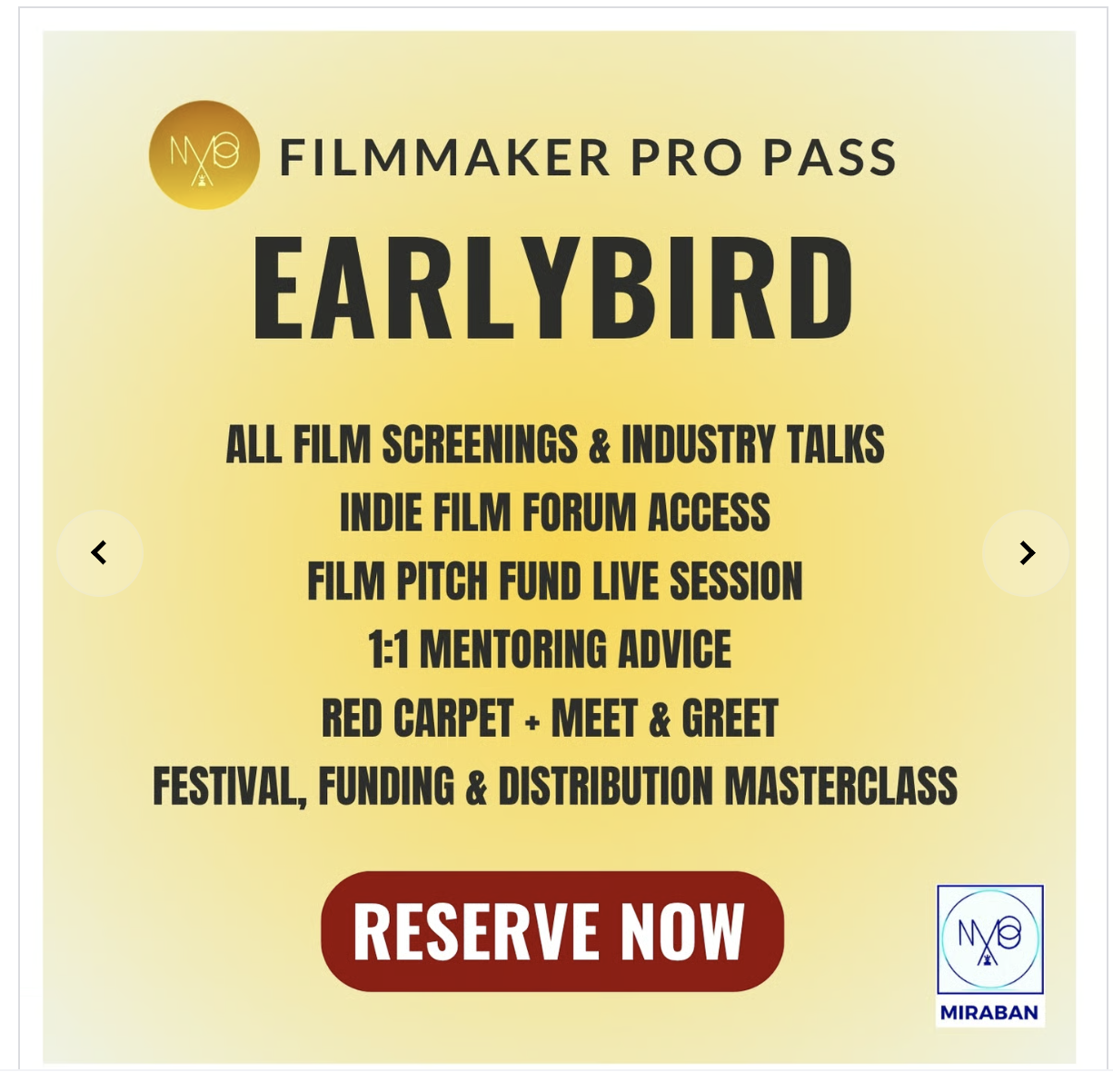 2-Day Filmmaker PRO Pass