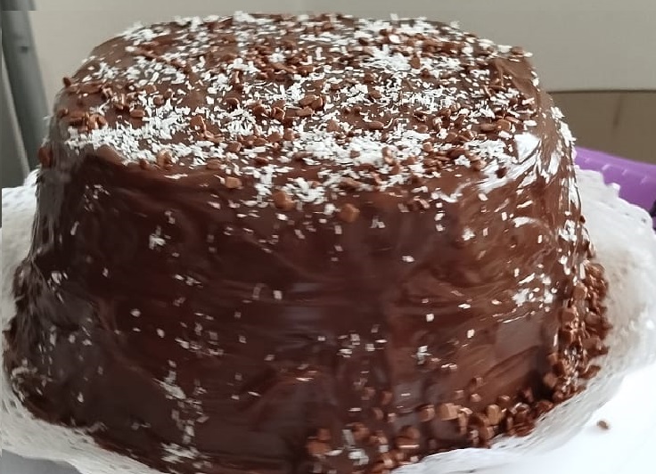 Bolo Vulcão de prestígio
