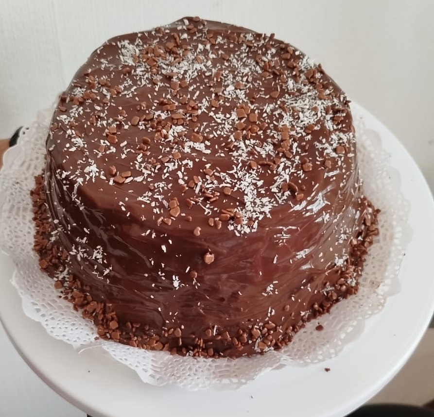 Bolo Vulcão de prestígio