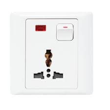 13A 3Pin-Universal Electrical Wall Socket- Havells