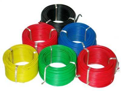 2.5 Rm BYA-LF- Skin Coated Cable ( Red )