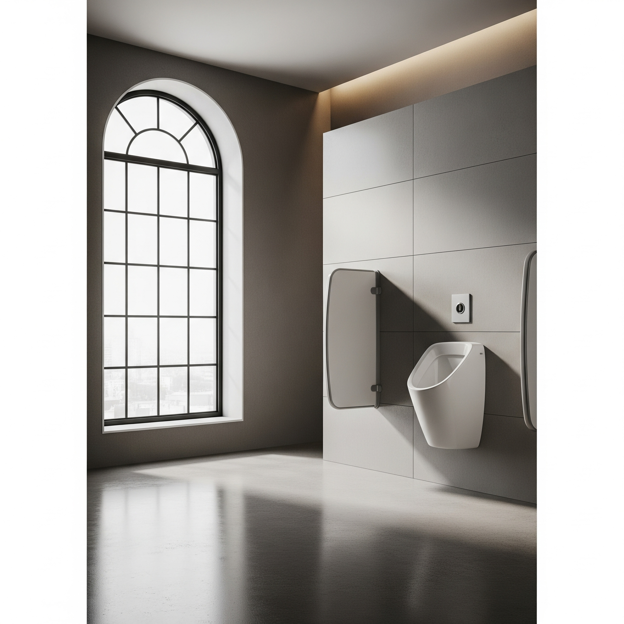 Modern Wall-Mounted Urinal