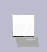 2 Gang Switch-Hevels