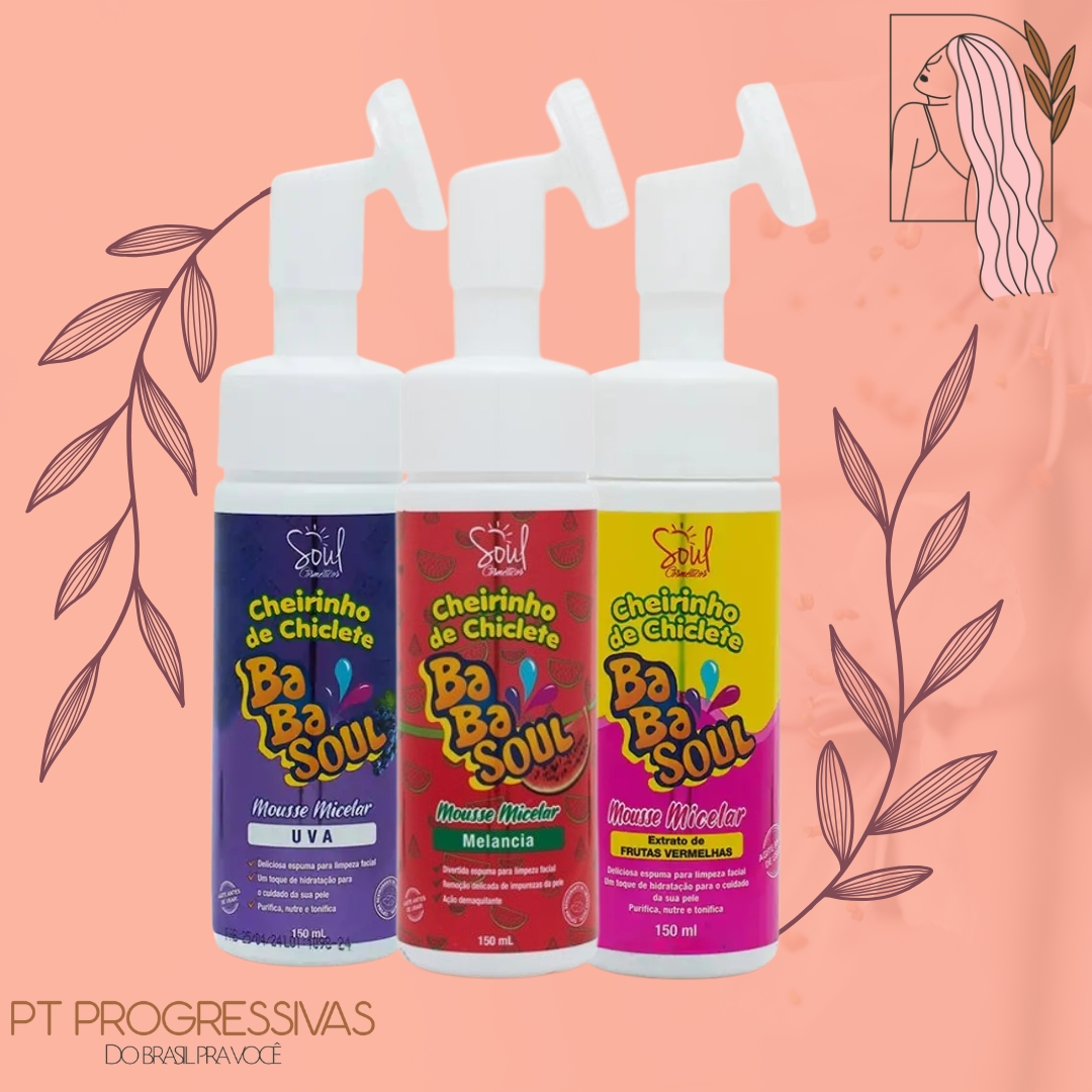 Espuma Hidratante Skin-care Cheirinho de Chiclete