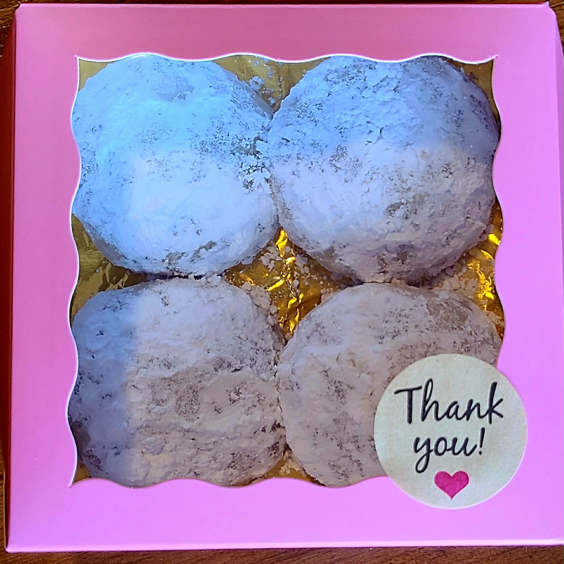 Mexican Wedding Cookies (12 cookies)