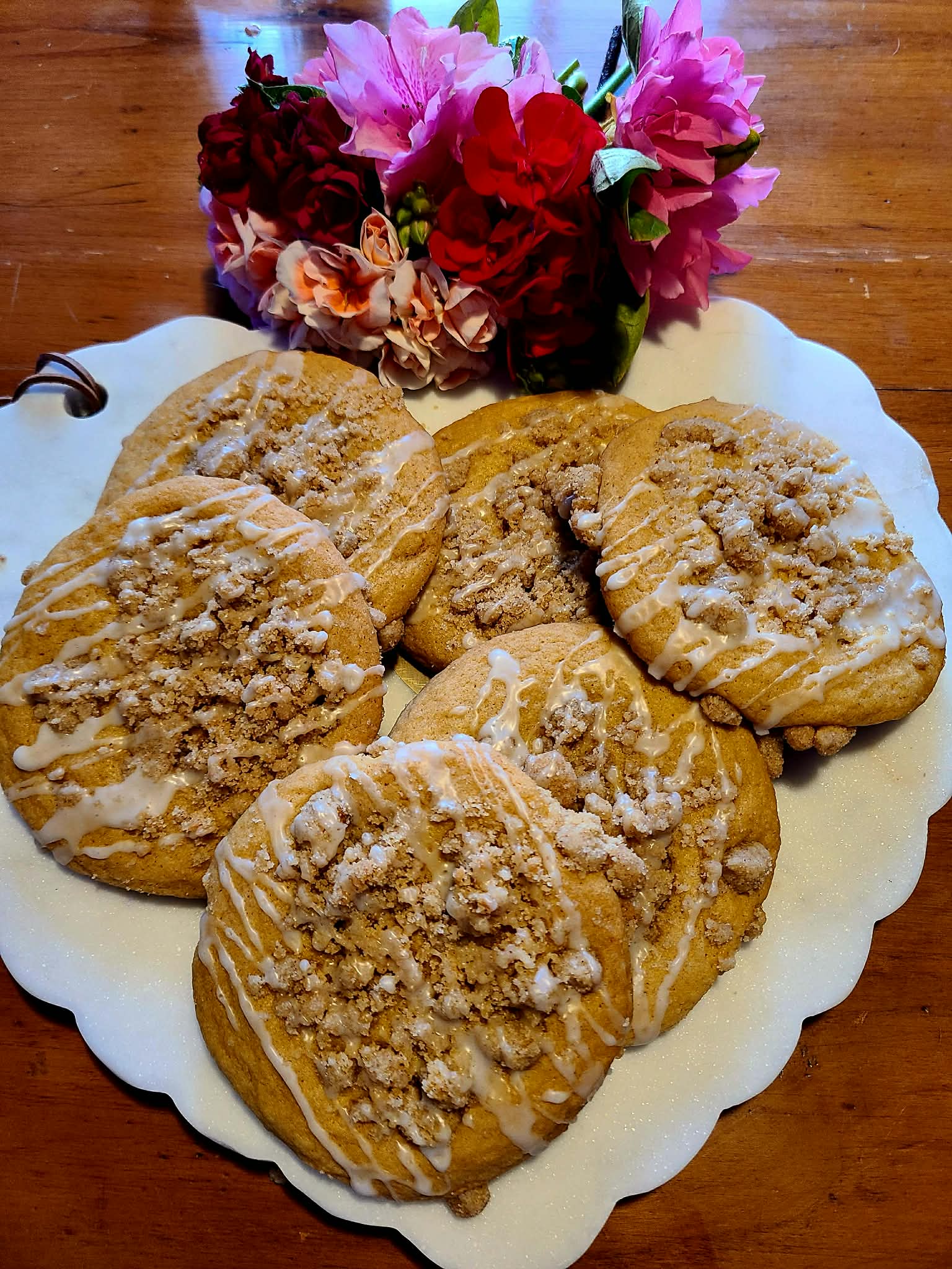 Large Coffee Cake Cookies (12 cookies)