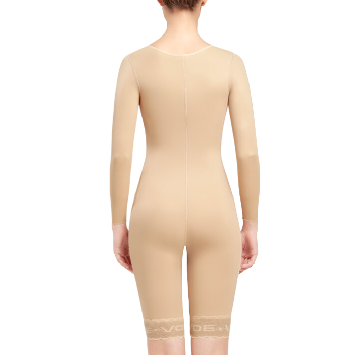 Body completo por encima de la rodilla color Nude