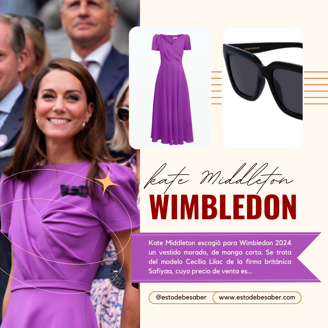 Vestido morado de mango corta