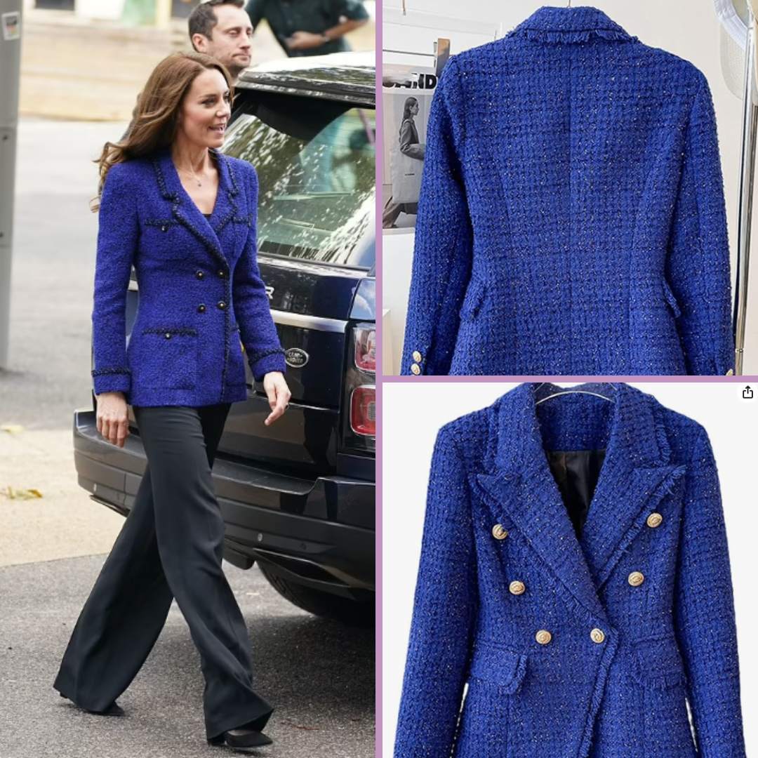 ✨ ¡Luce como Kate Middleton con esta chaqueta vintage! ✨