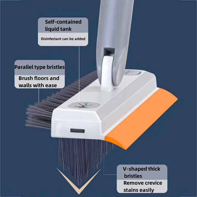  Fregadora de Piso LDQ | Mango Extensible y Dispensador Integrado para Limpieza Profesional