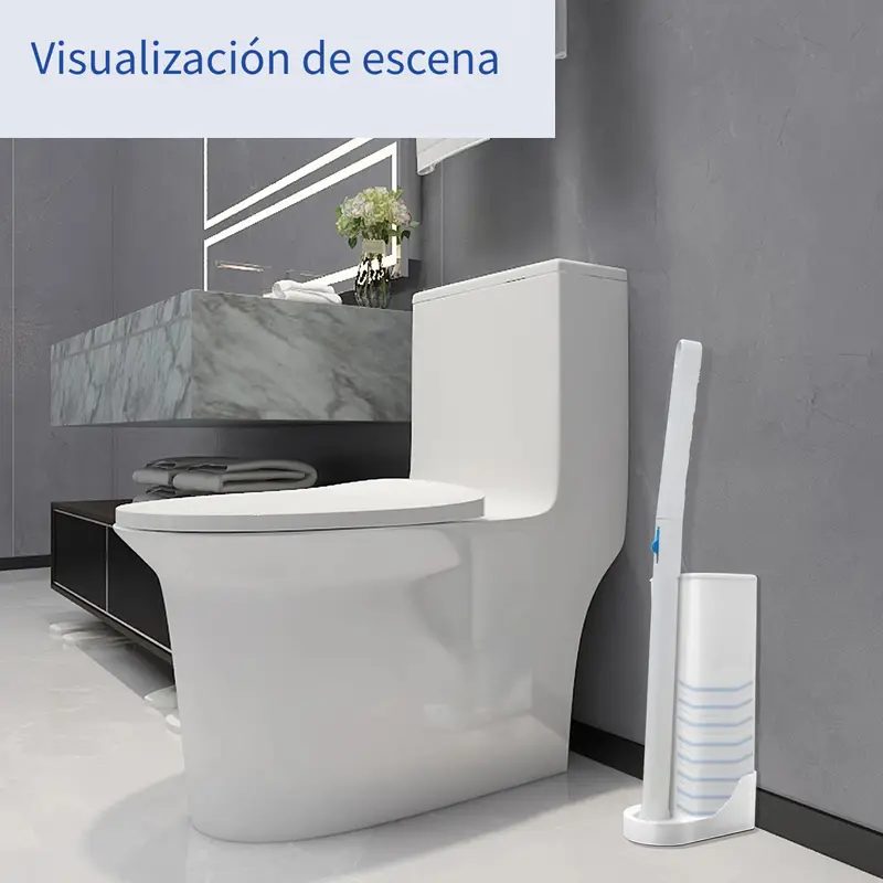  Kit de Limpieza de Inodoro con Esponjas Desechables