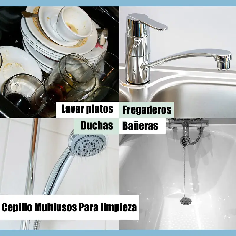 Cepillos y Esponjas de Limpieza Premium 