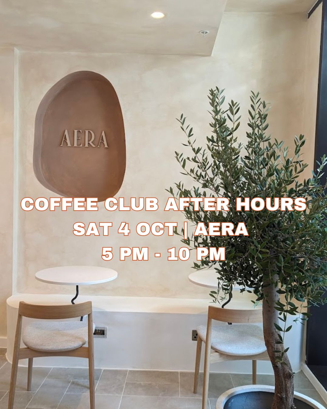 Early Bird – Coffee Club After Hours (£10)