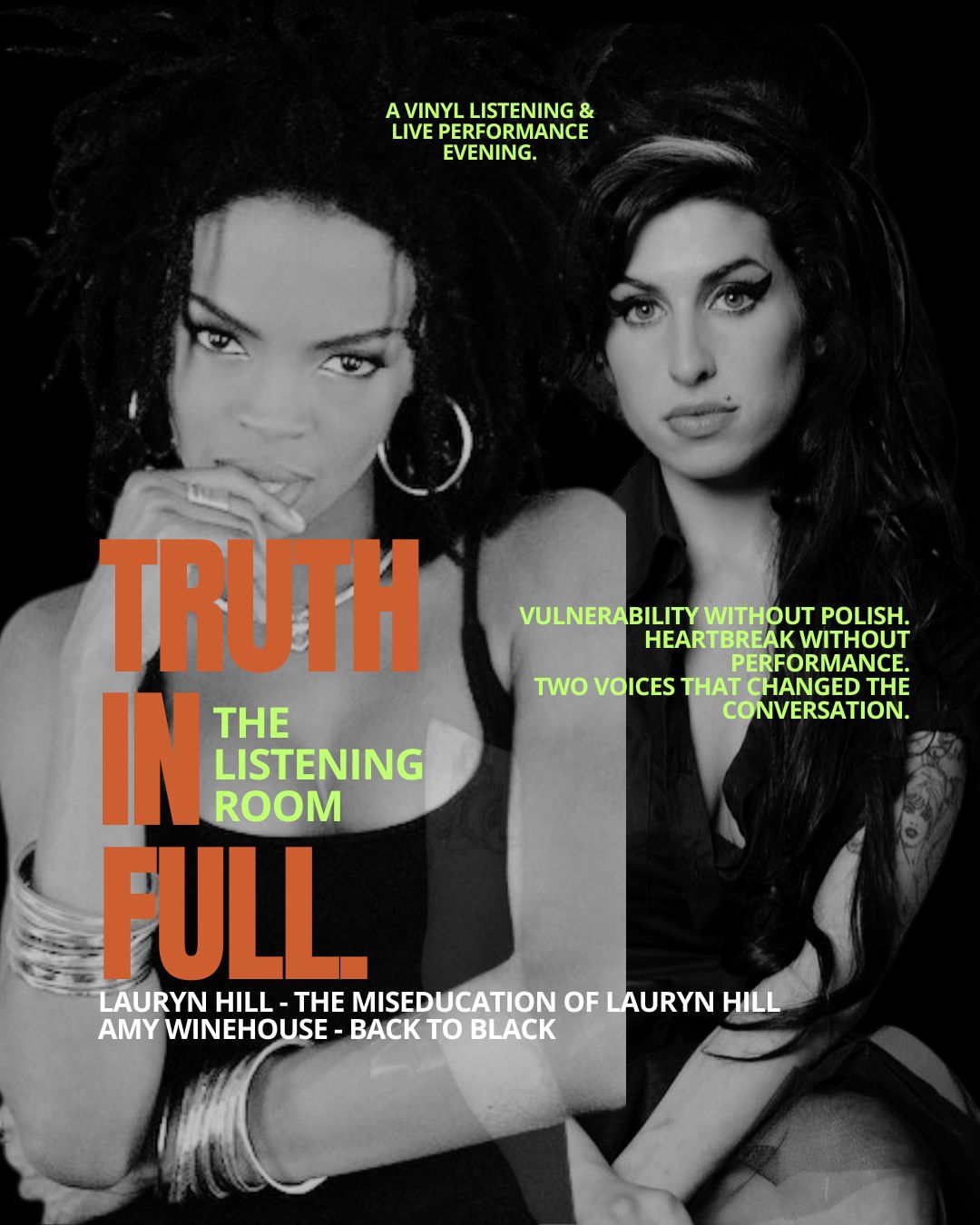 Truth In Full — Duo & Signature Cocktail Pairing