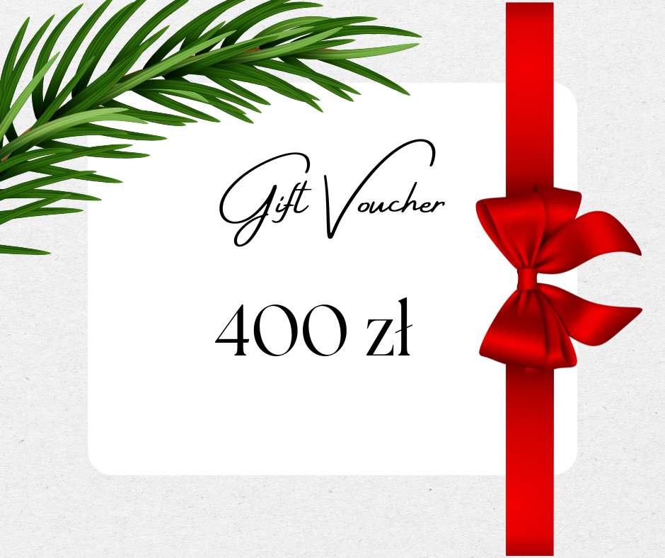 Bon podarunkowy 400 zł
