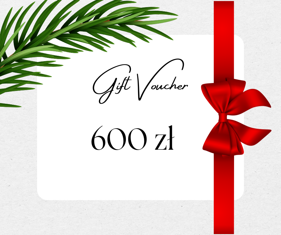 Bon podarunkowy 600 zł
