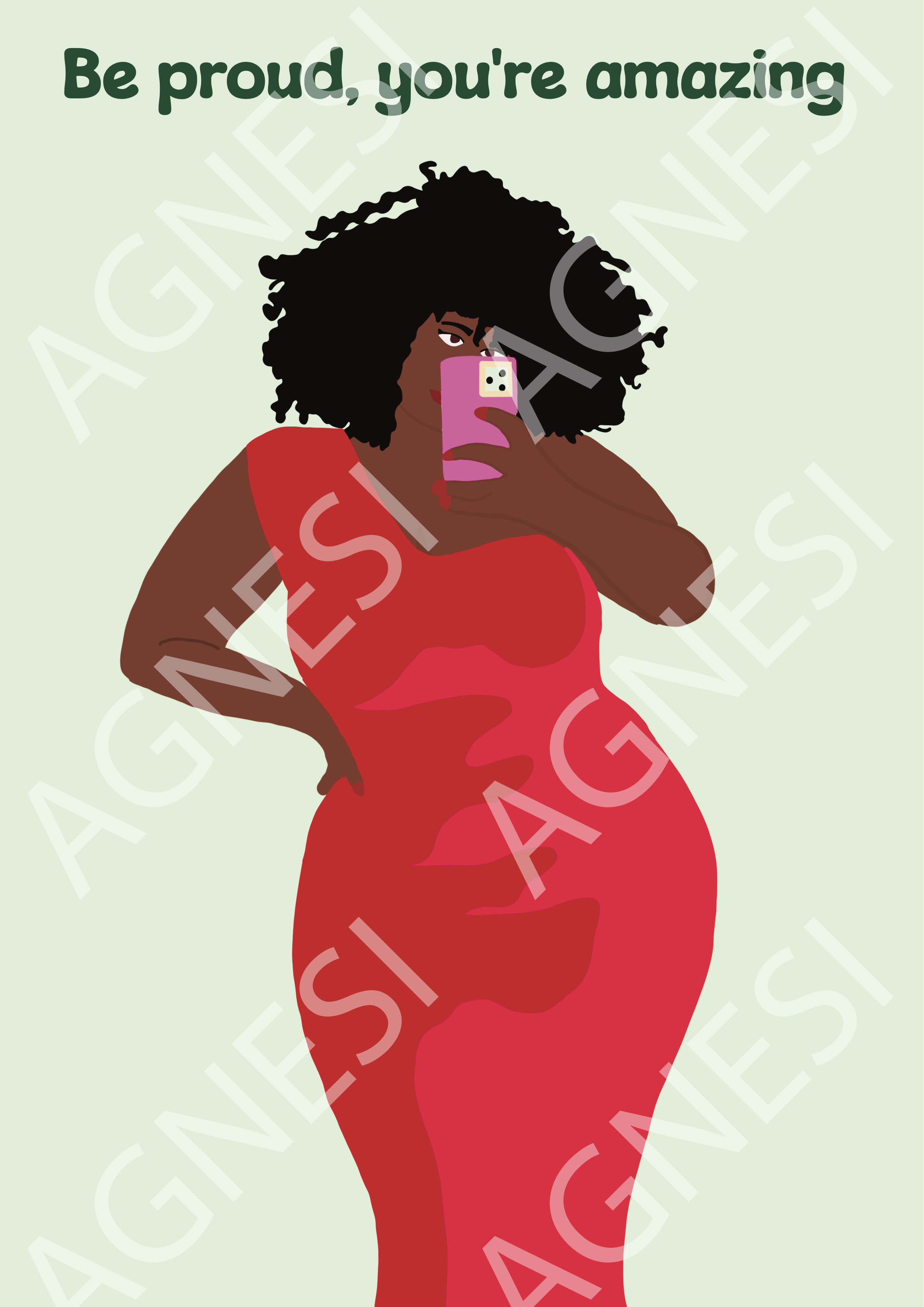 Be proud, you're amazing