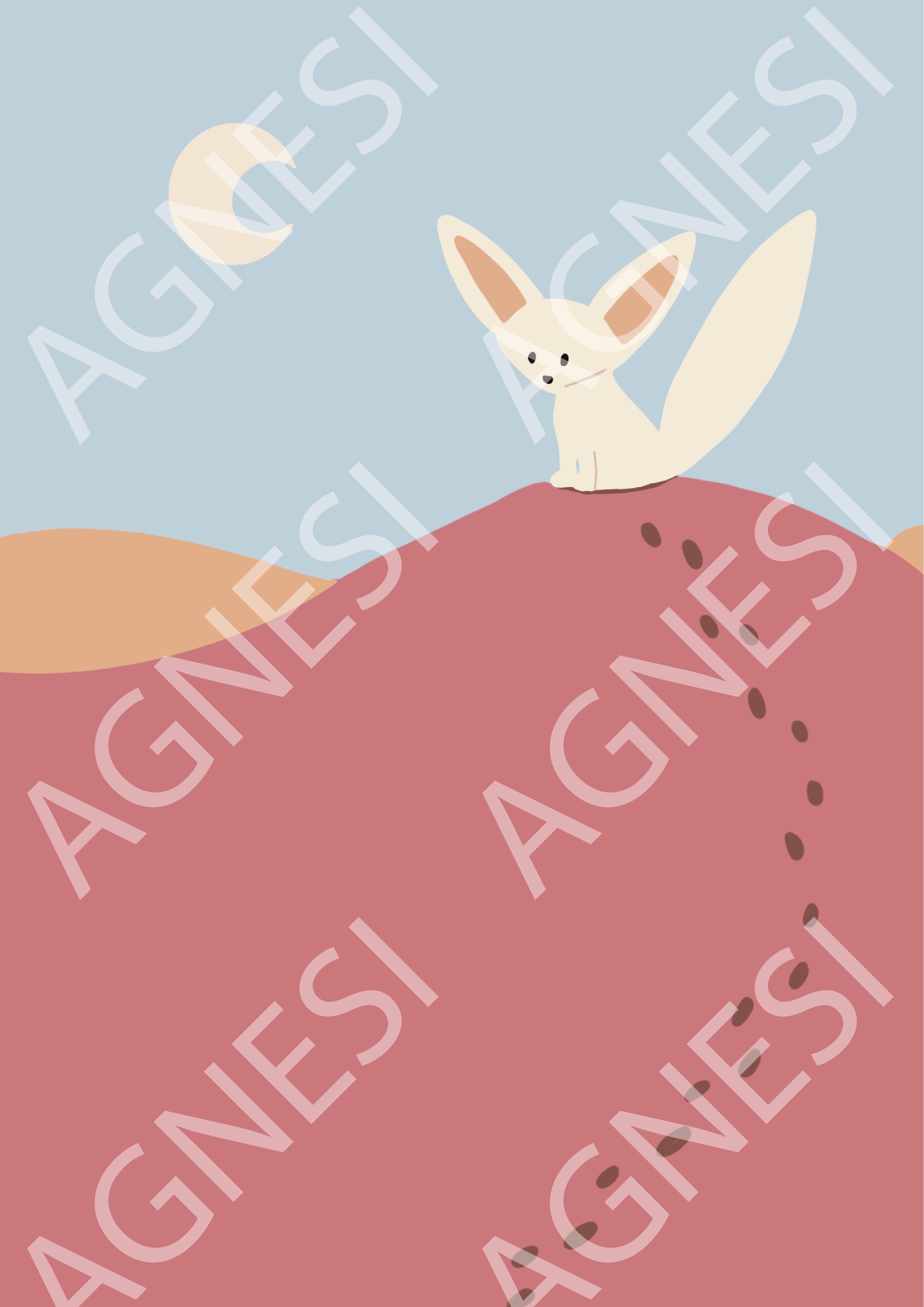 Triptyque animaux sauvages