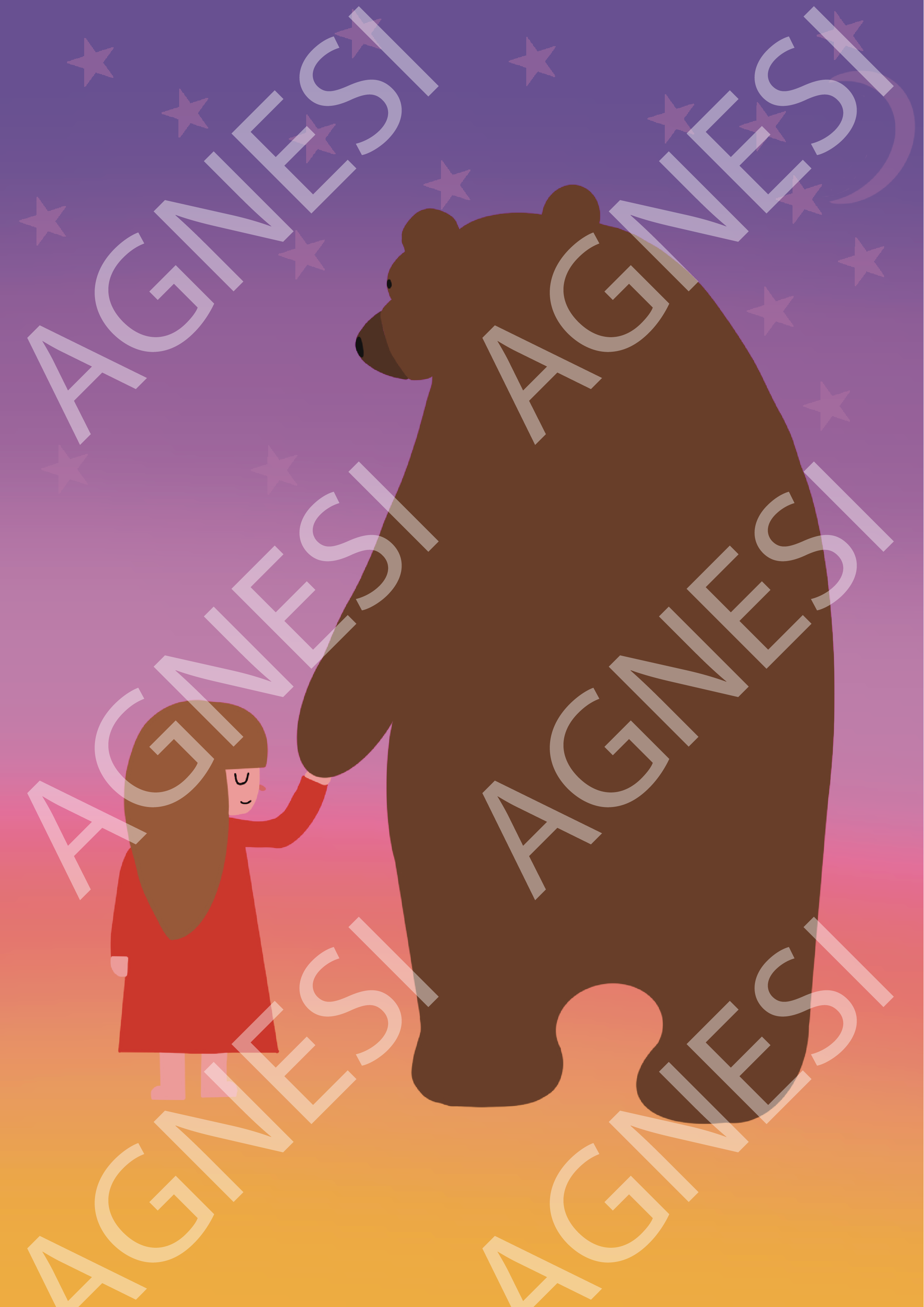 L'ours et la petite fille