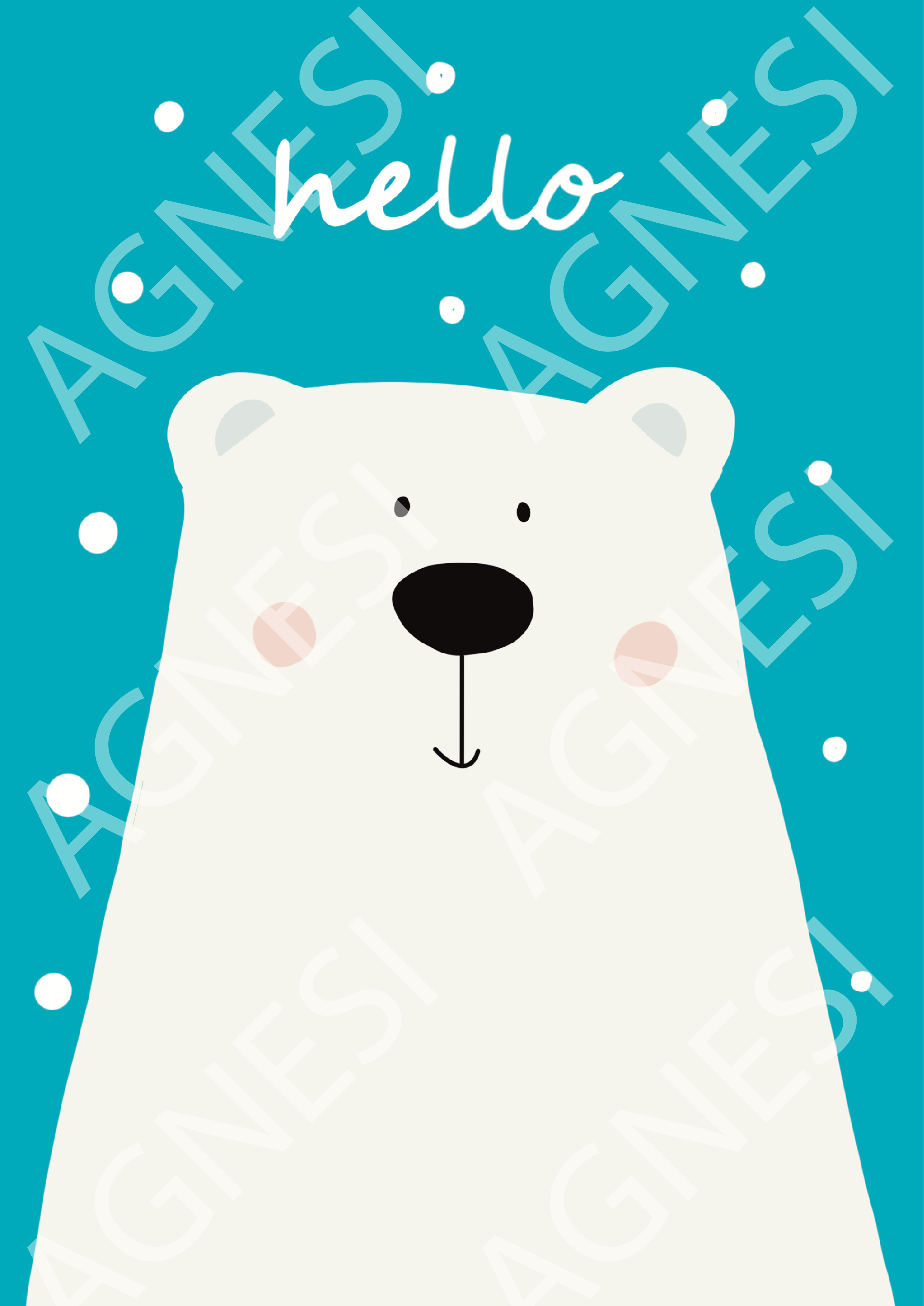L'ours qui dit "Hello"