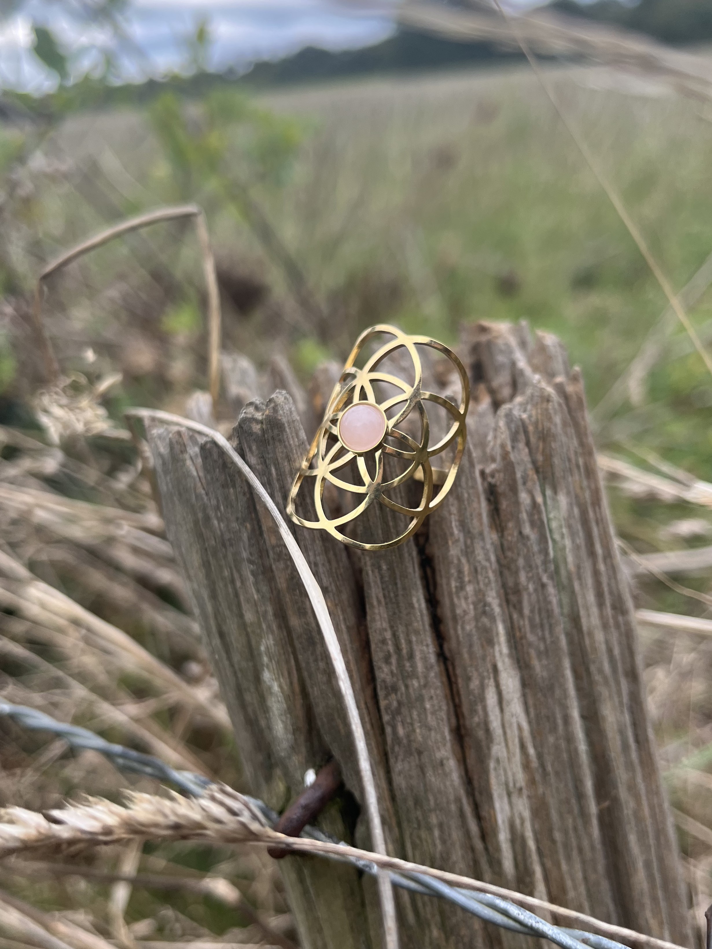 Bague Origine pierre rose