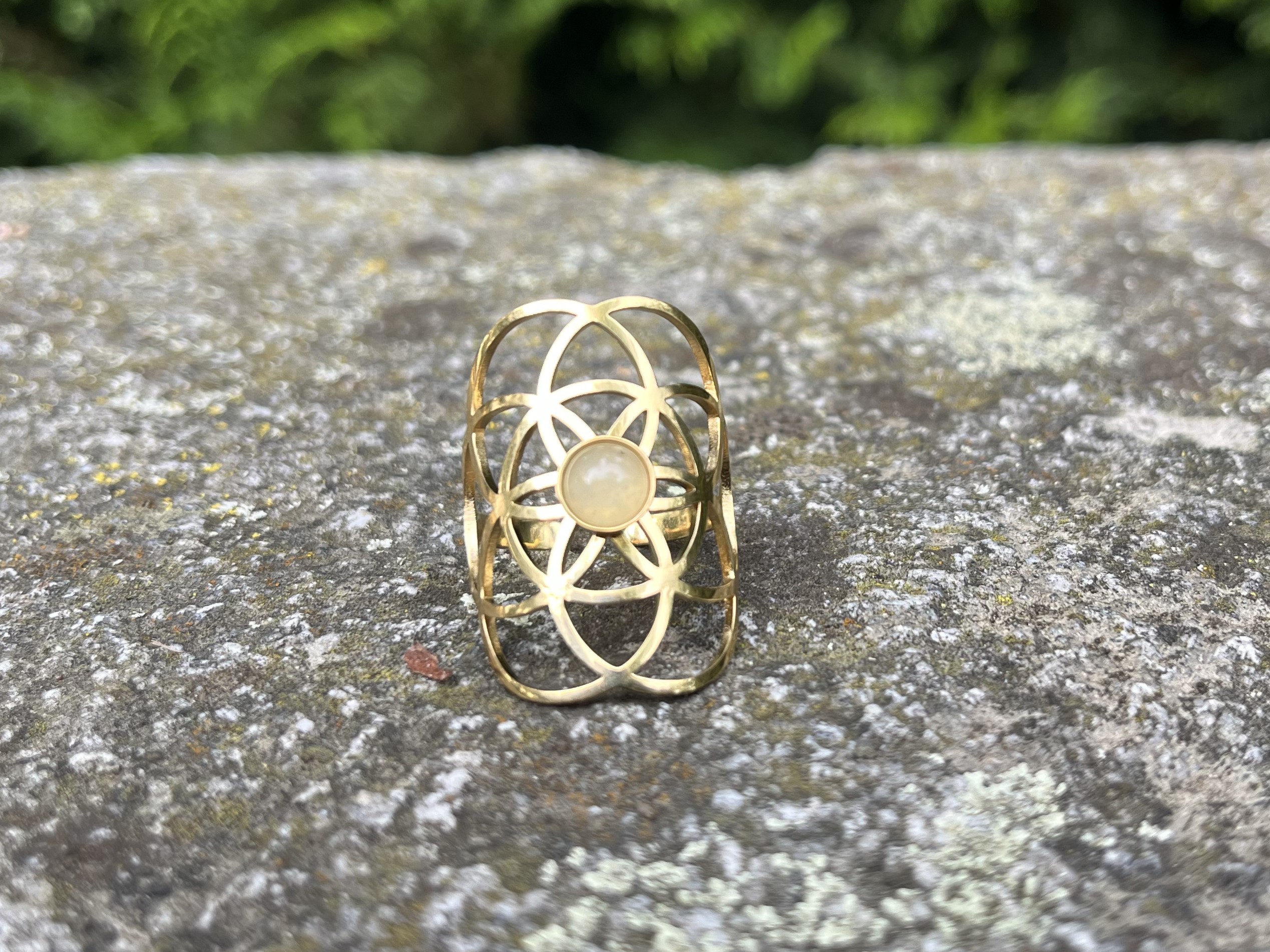 Bague Origine pierre verte