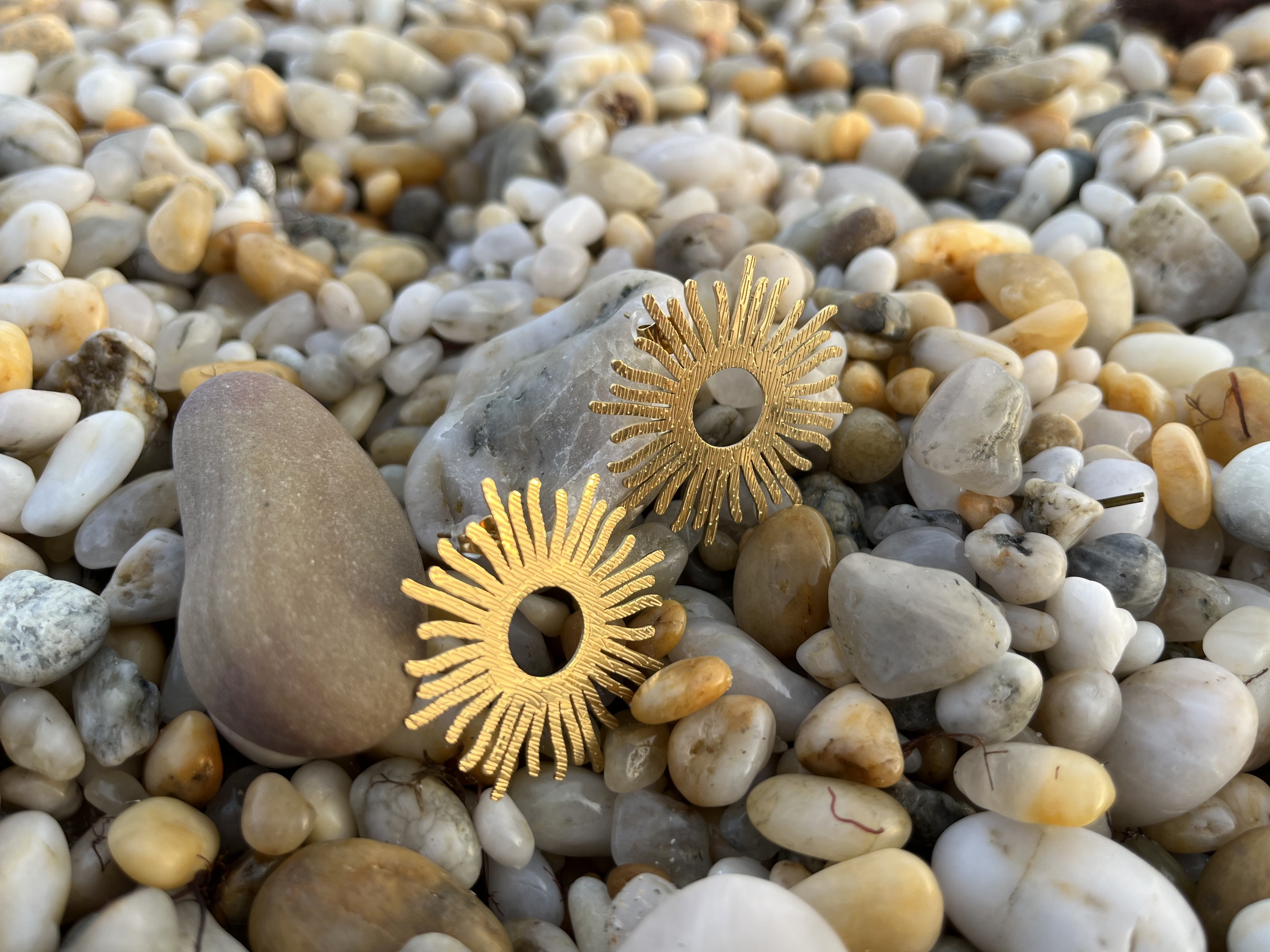 Boucles d'oreilles Soleil 