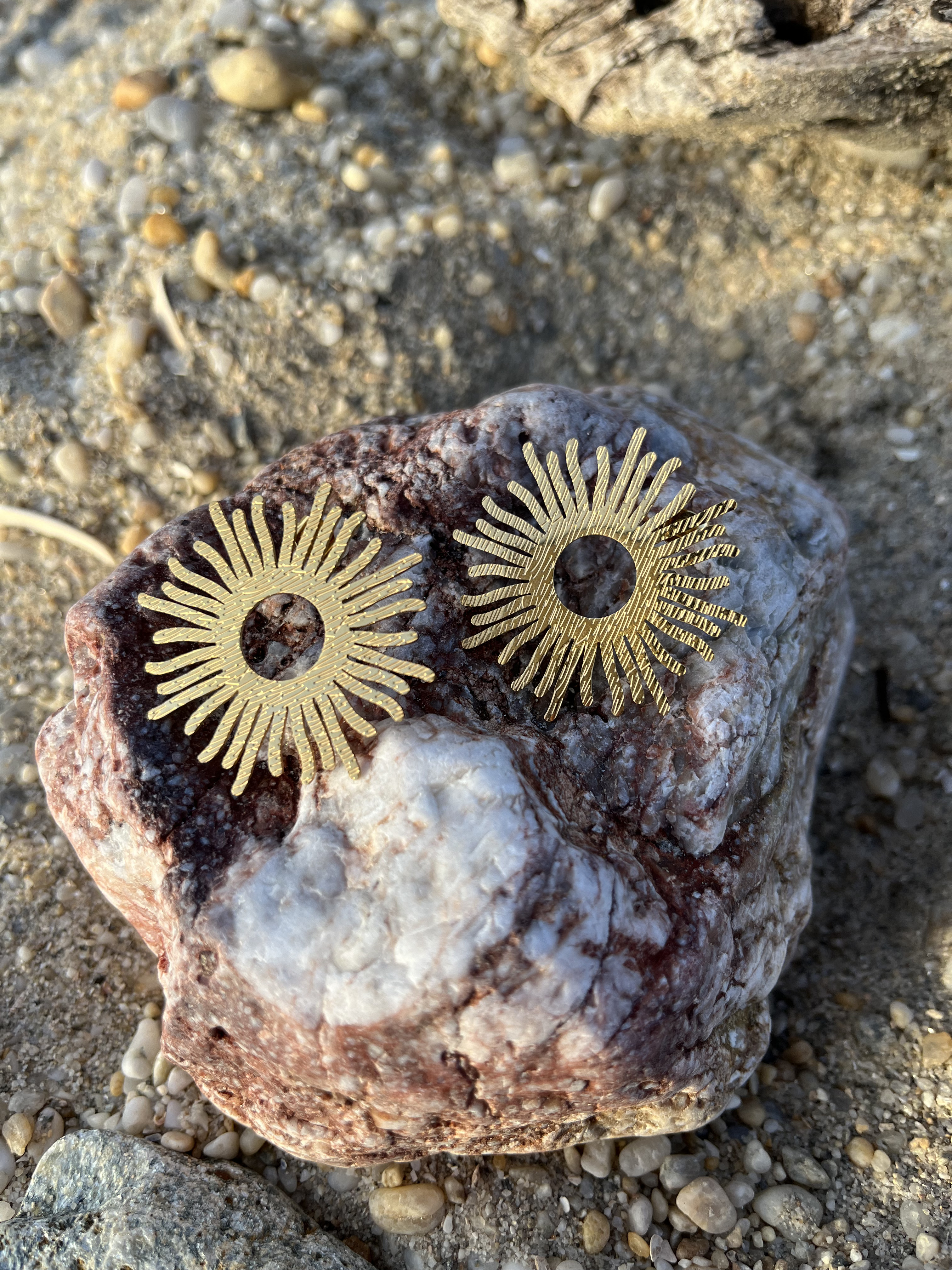 Boucles d'oreilles Soleil 