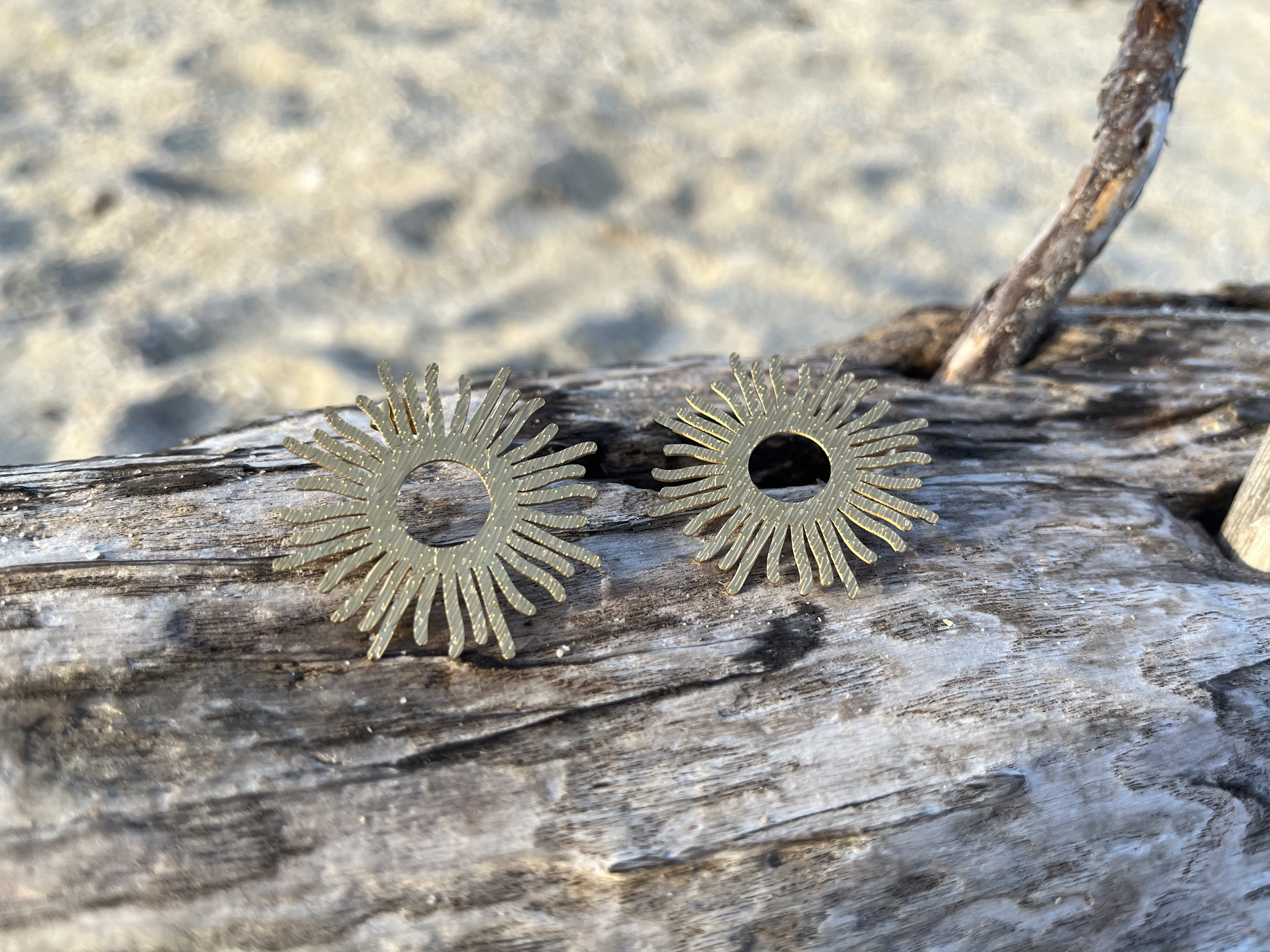 Boucles d'oreilles Soleil 