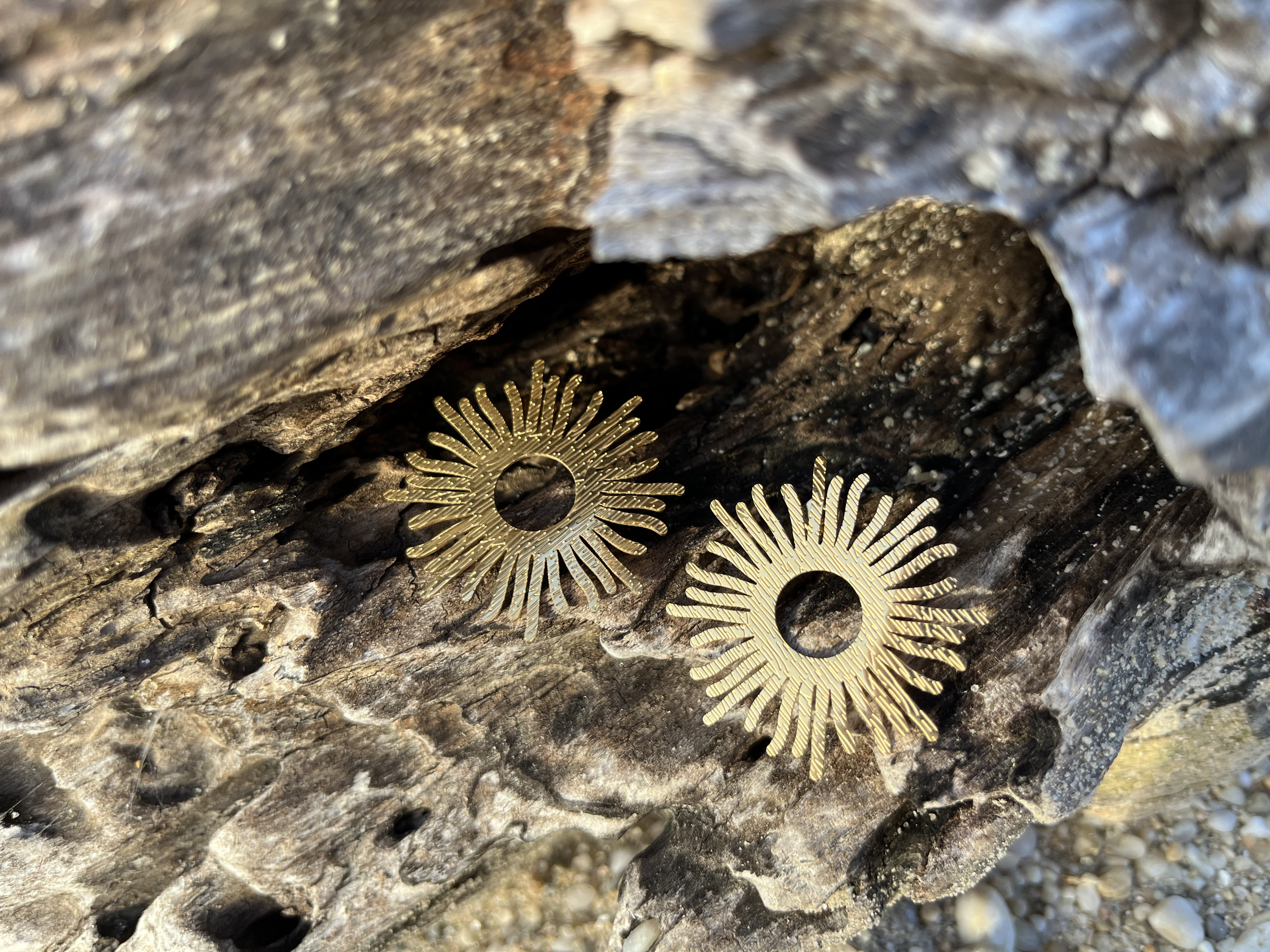 Boucles d'oreilles Soleil 