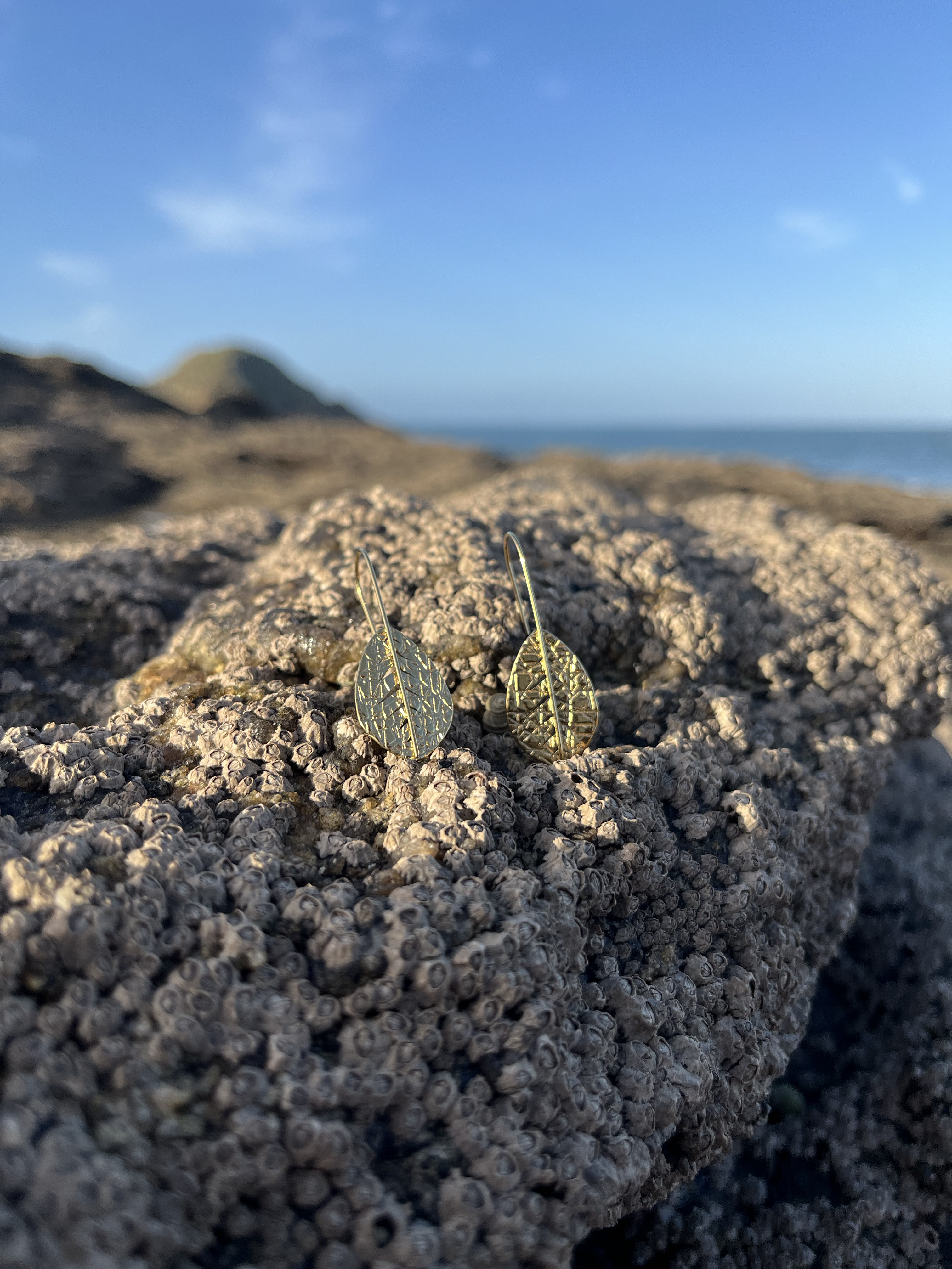Boucles d'oreilles Nénuphar 