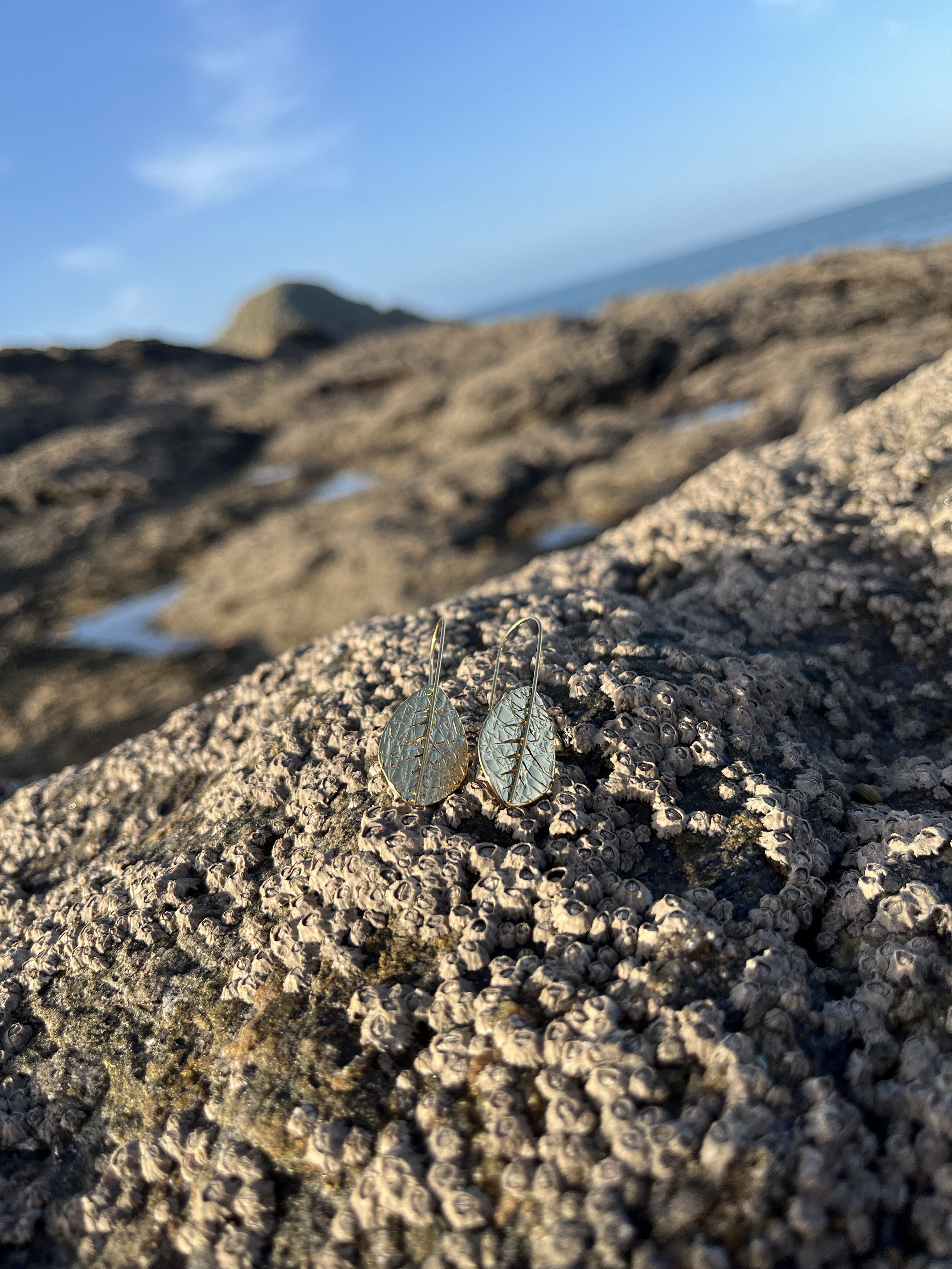 Boucles d'oreilles Nénuphar 