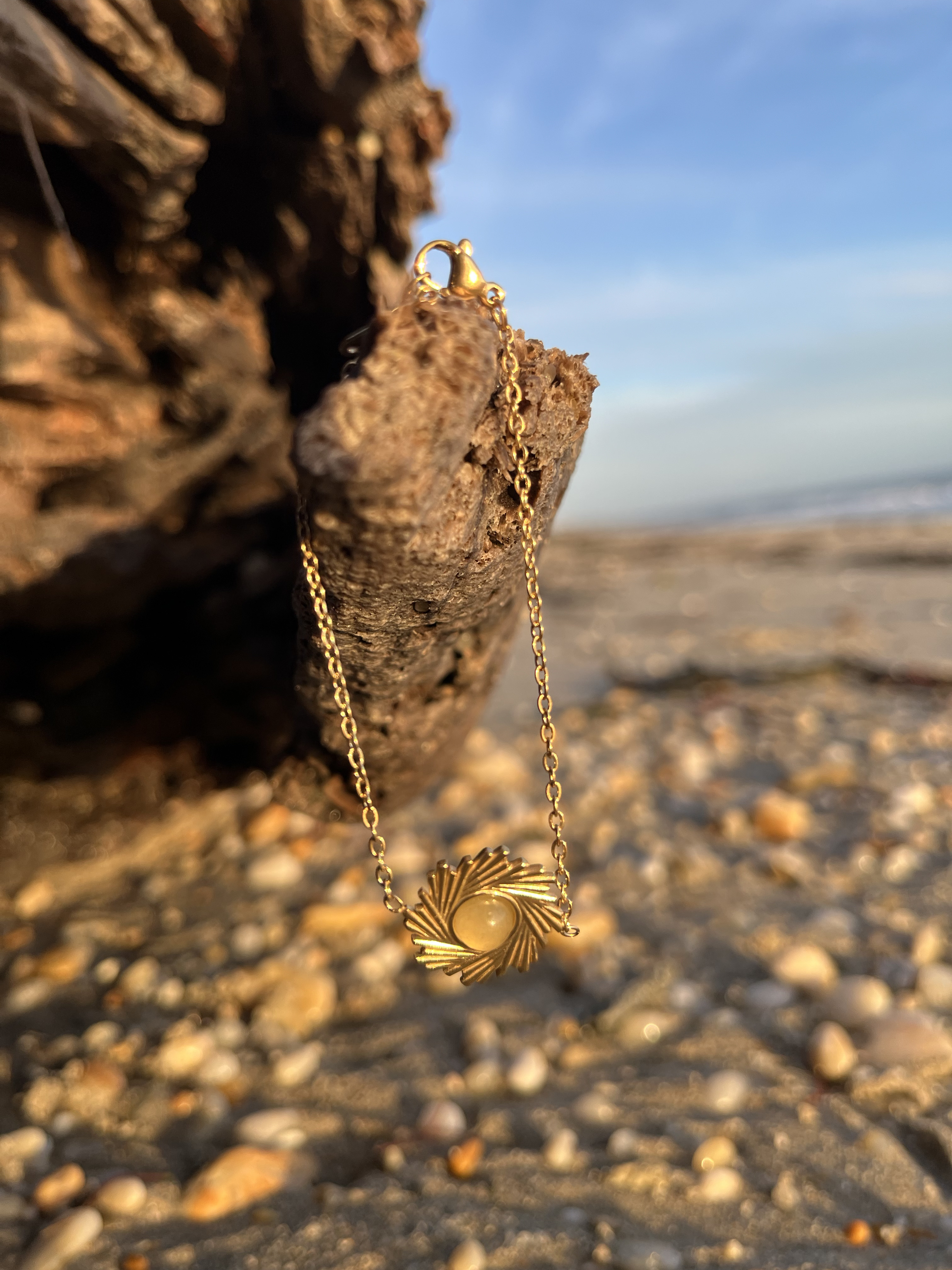 Bracelet Brume ambrée
