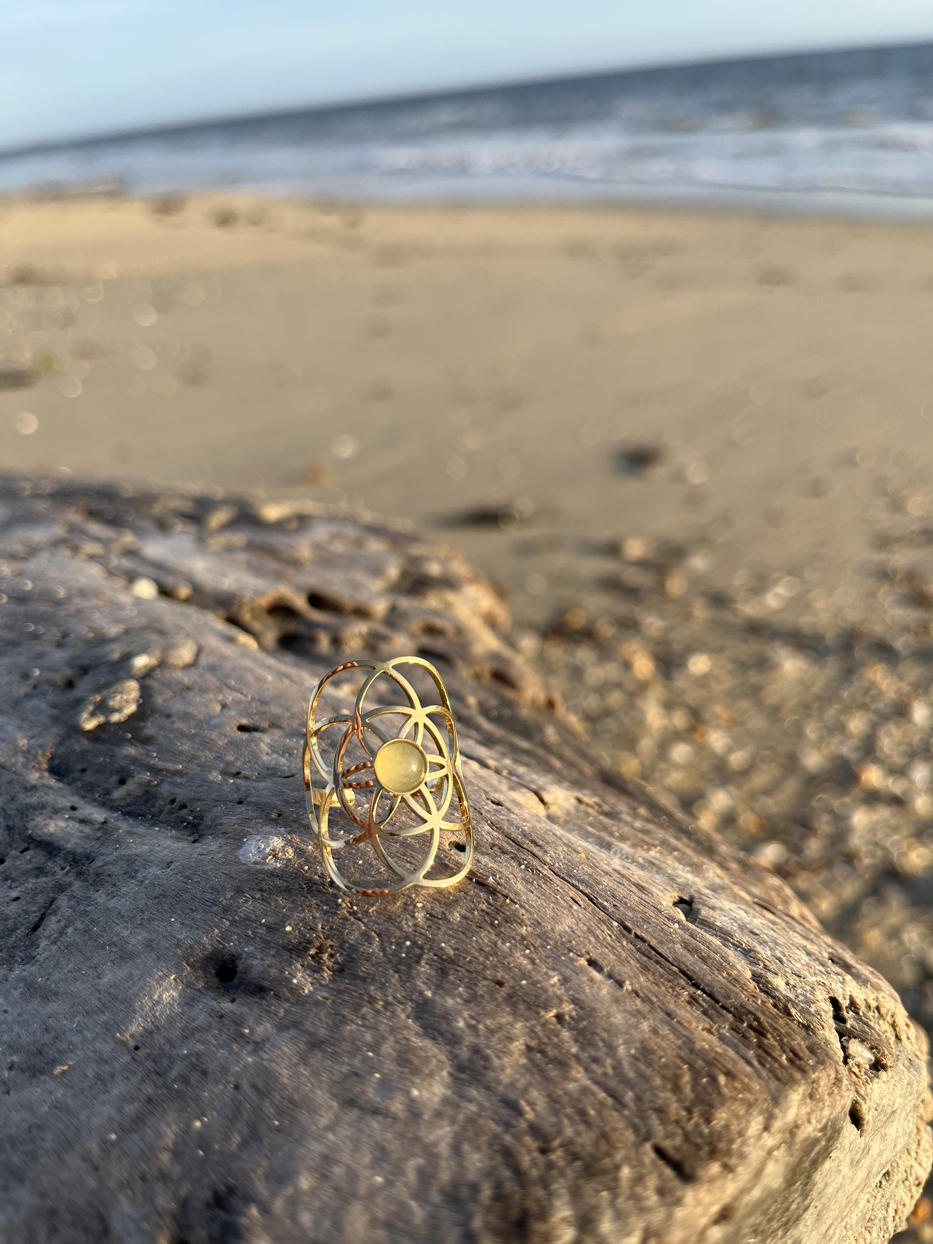 Bague Origine pierre verte