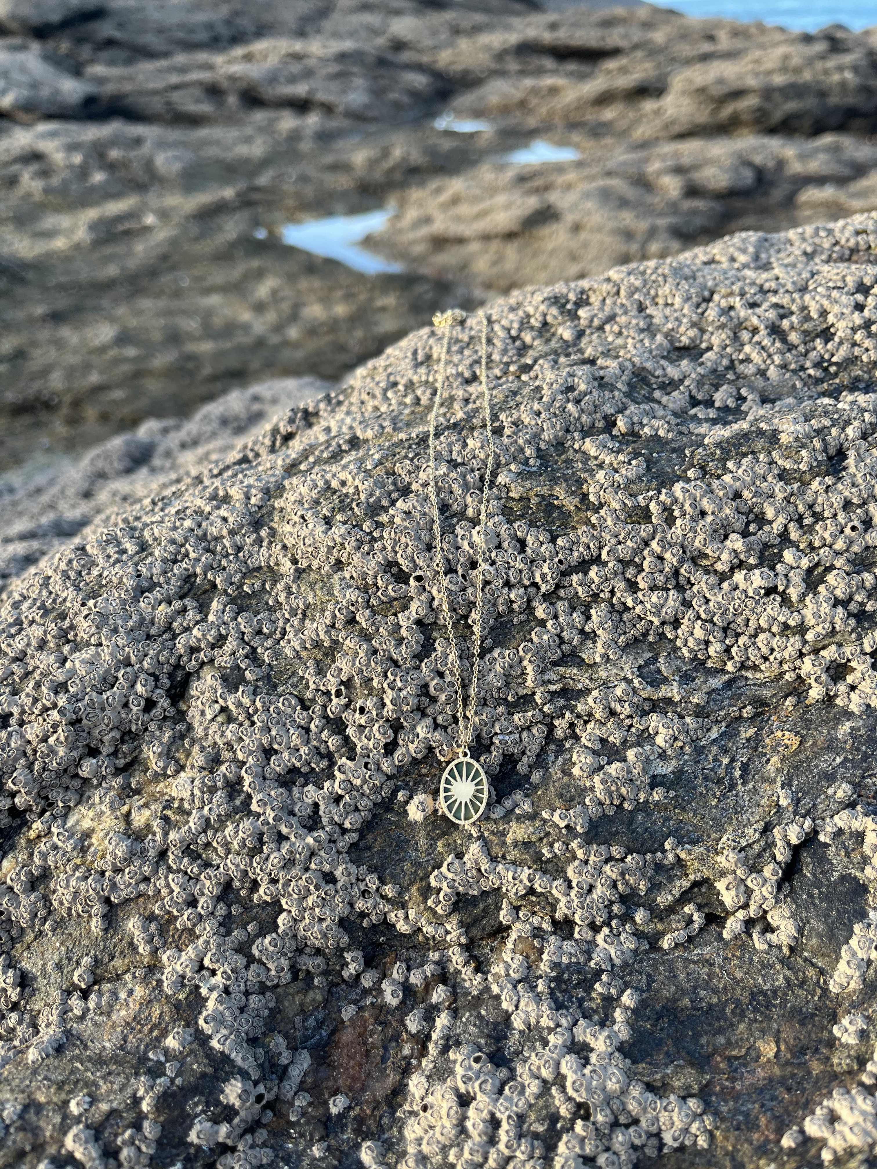 Collier Élixir kaki