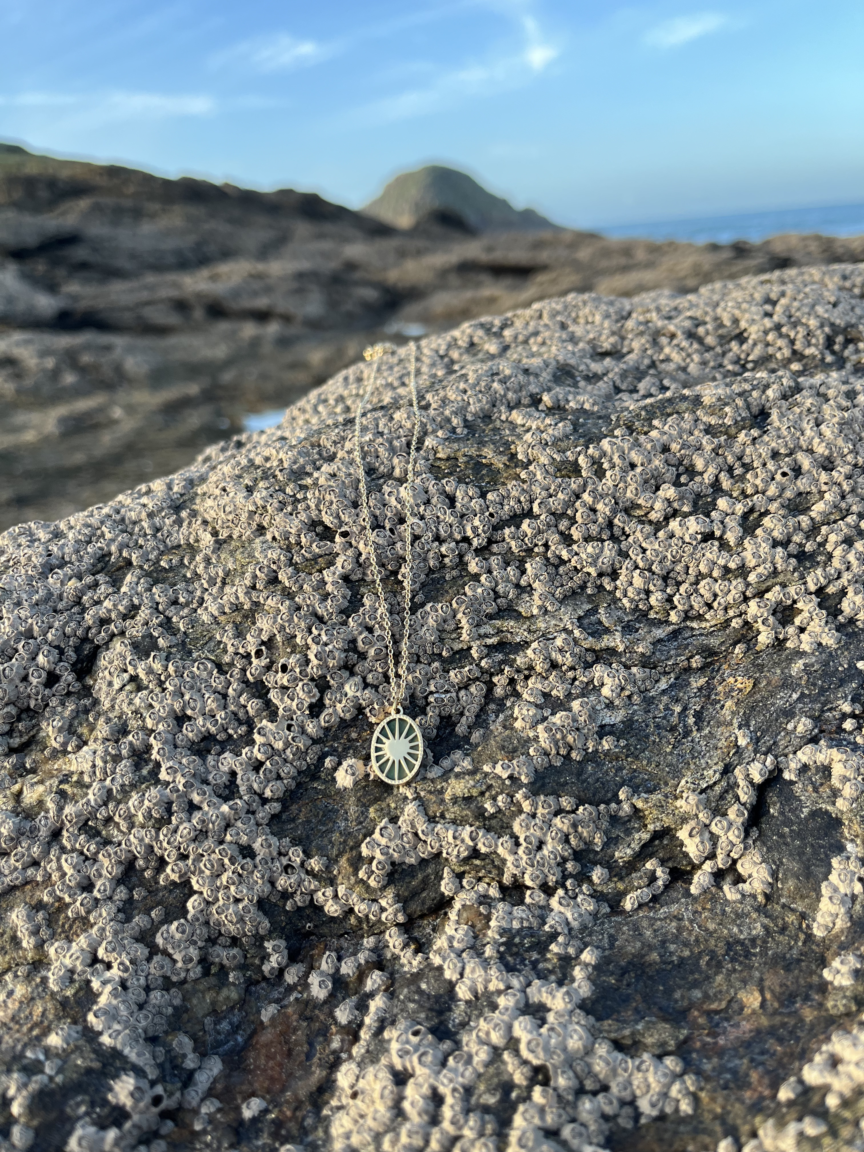 Collier Élixir kaki