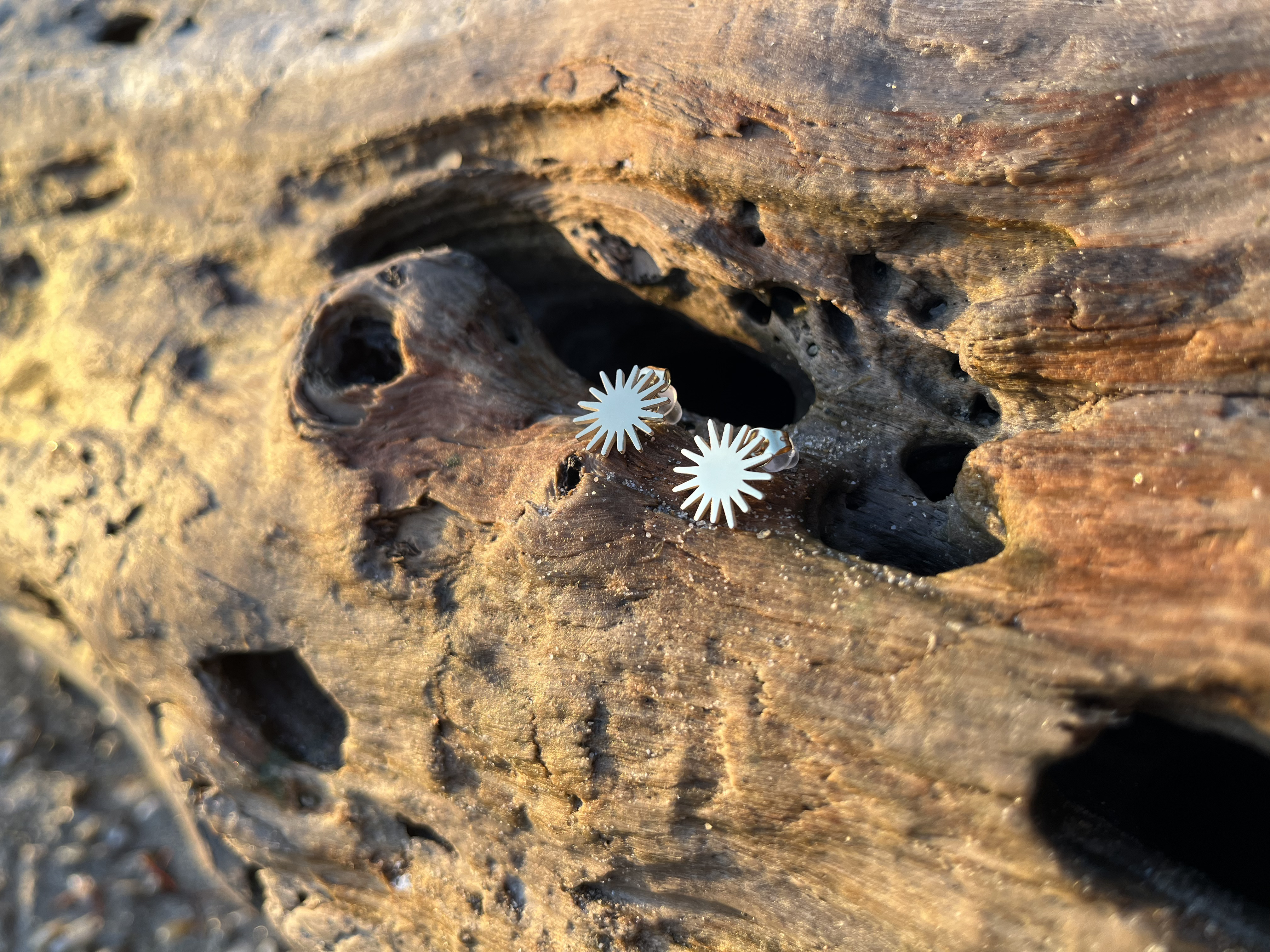 Boucles d'oreilles Puces Équinoxe 