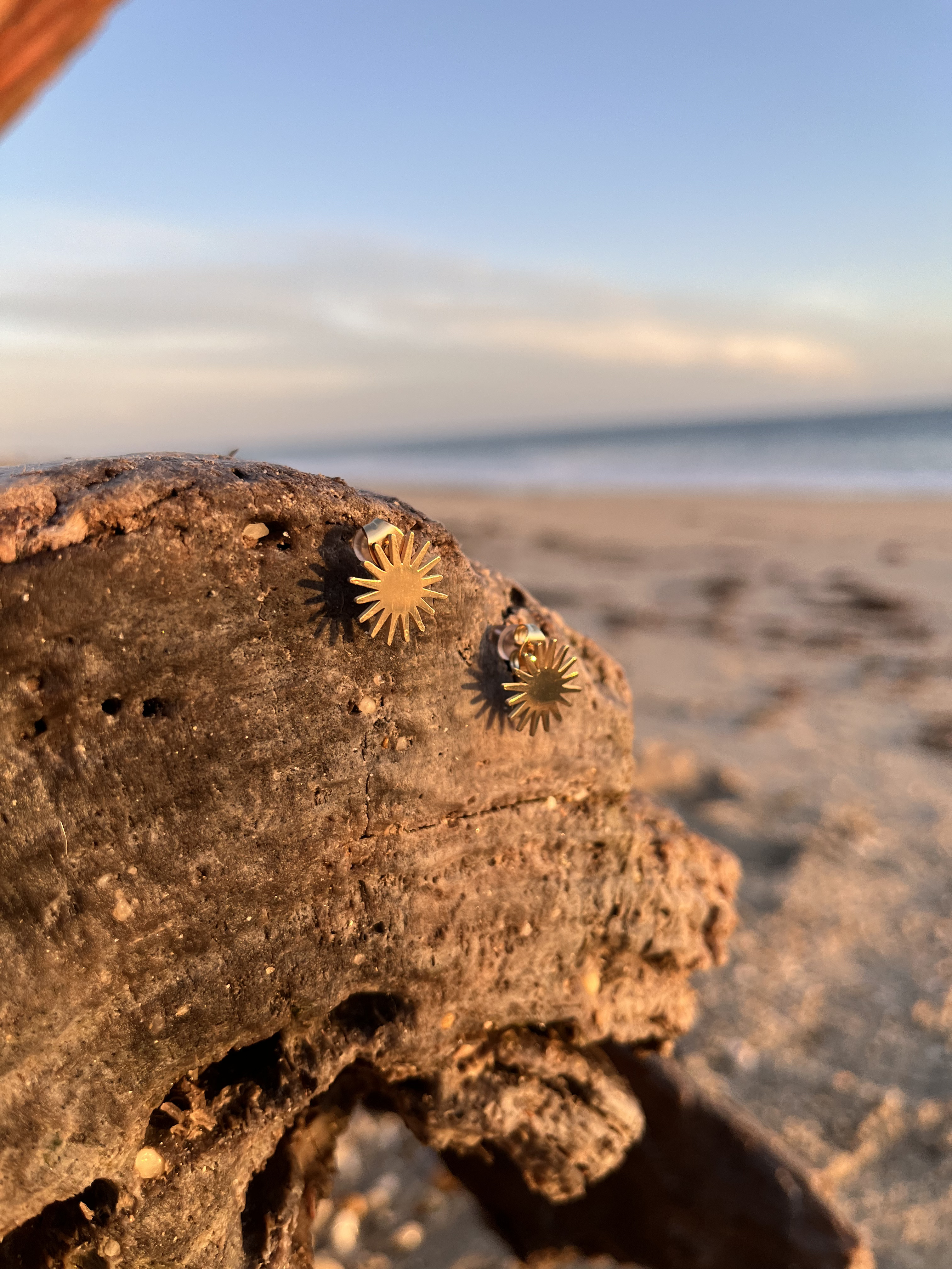 Boucles d'oreilles Puces Équinoxe 