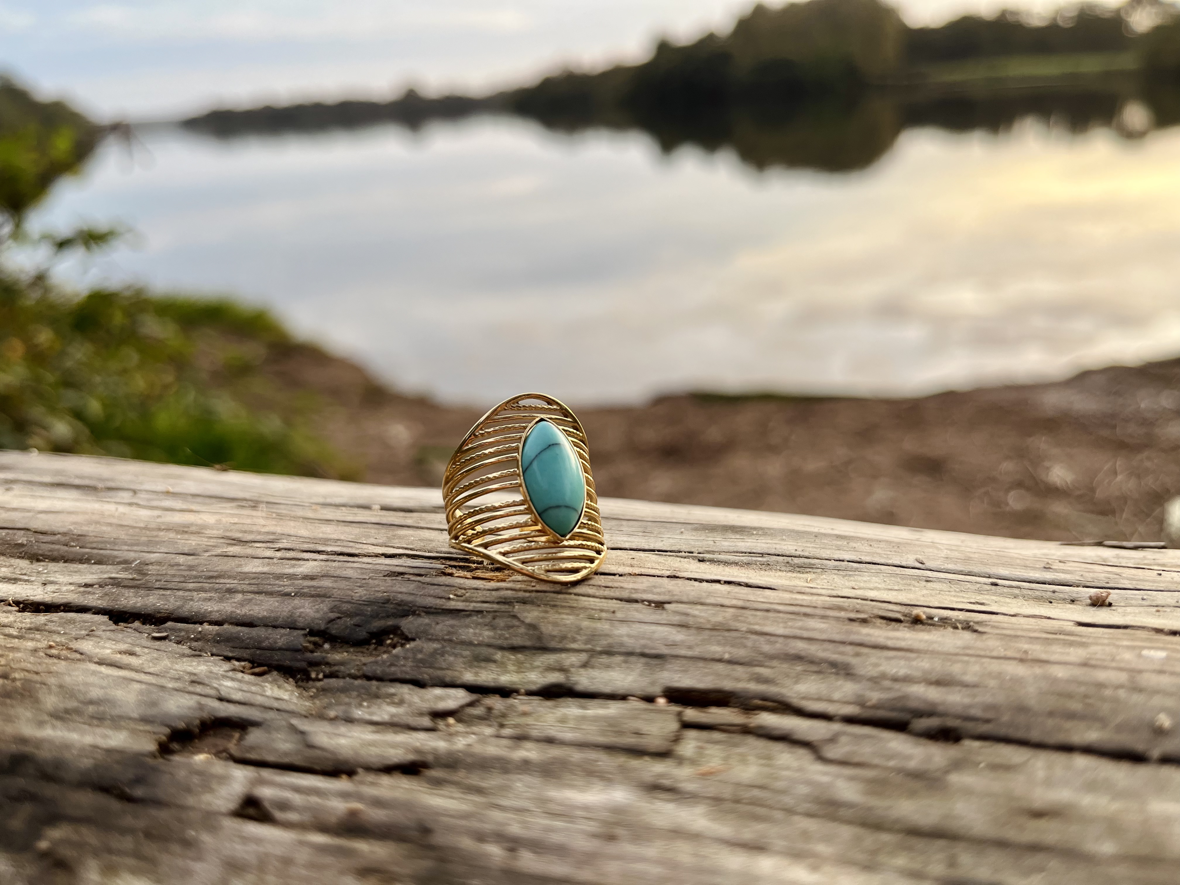 Bague Désert turquoise